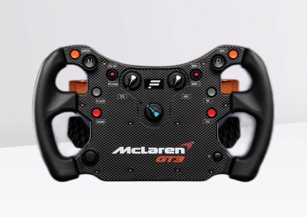 Test et Avis du volant Fanatec McLaren GT3 V2