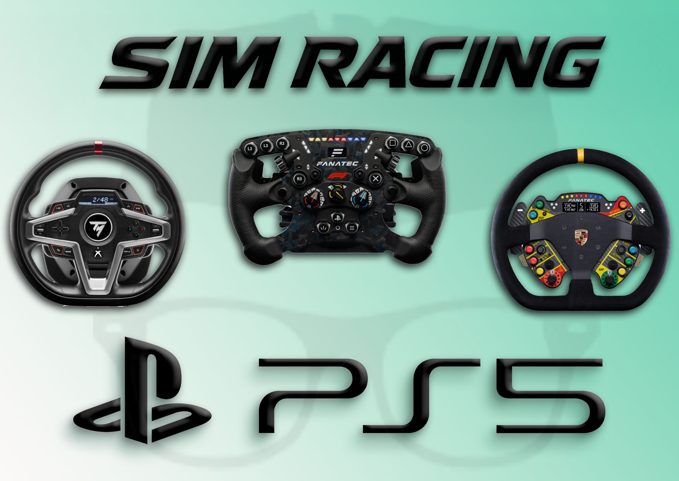 Les meilleurs volants sim racing sur PS5
