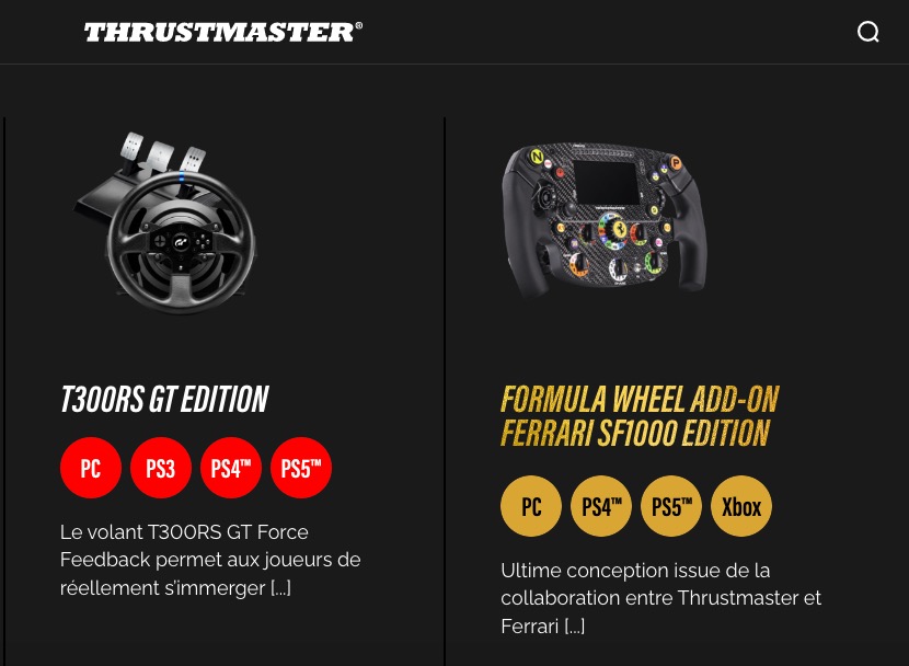 Thrustmaster ou Fanatec, notre test et avis sur ces deux marques de Sim Racing