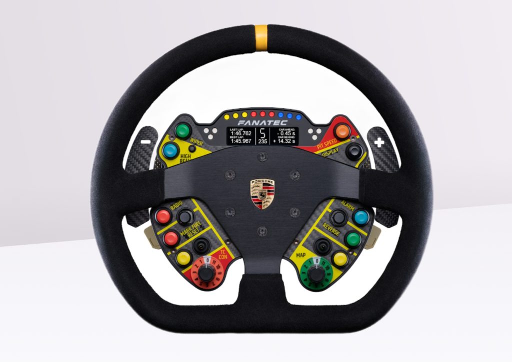 Test et avis du volant Fanatec Podium Steering Wheel Porshe 911 GT3 R