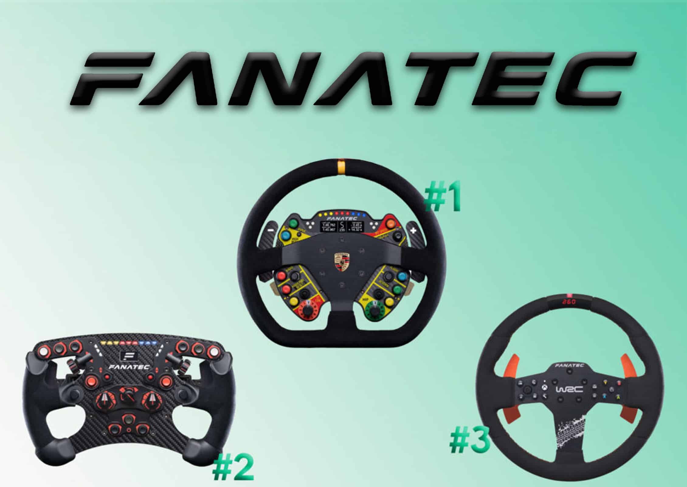 Les meilleures roues de chez Fanatec pour des jeux de simulation