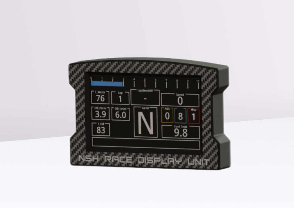Test & Avis du Dashboard NSH Race Display Unit de NSH Racing pour le Sim Racing