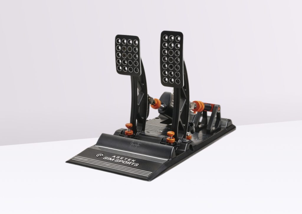 Avis sur Le pédalier de la gamme Invicta de la marque Asetek SimSports pour le Sim Racing