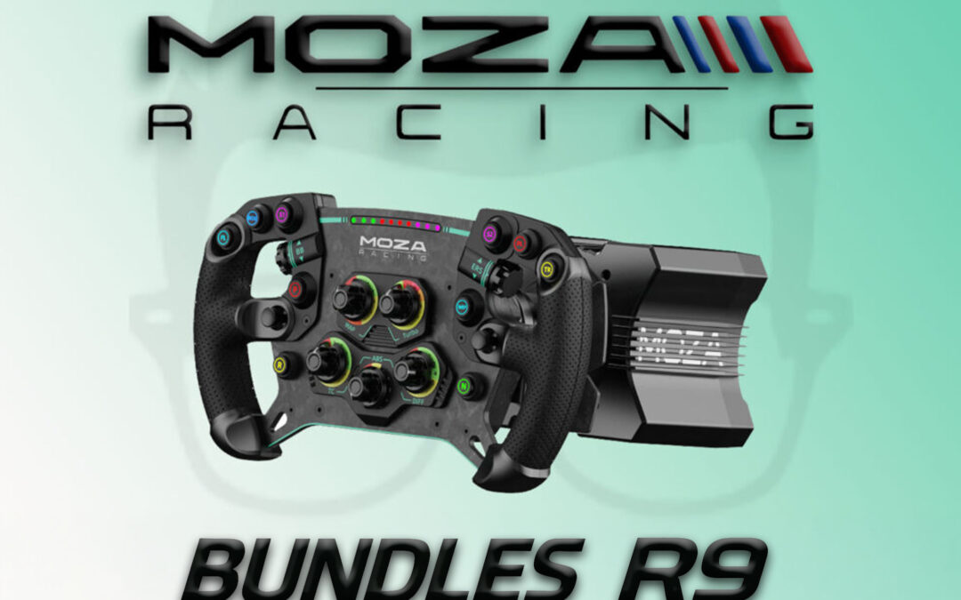 Mon avis sur les bundles R9 de la marque Moza Racing pour le sim racing