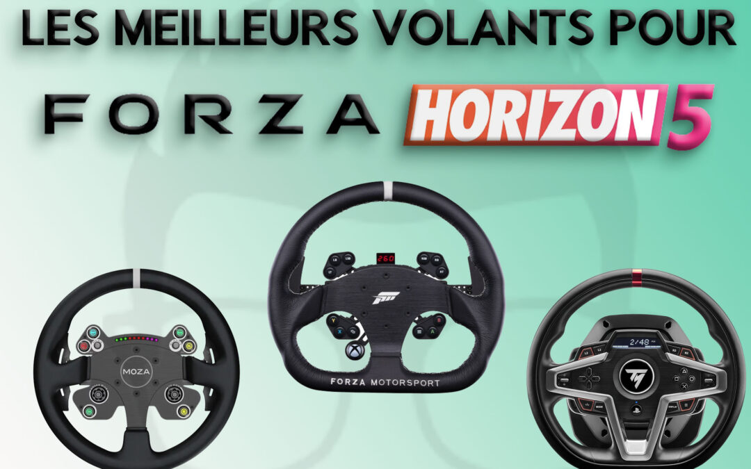Les meilleurs volants Sim Racing pour jouer à Forza Horizon 5 sur PC et Xbox