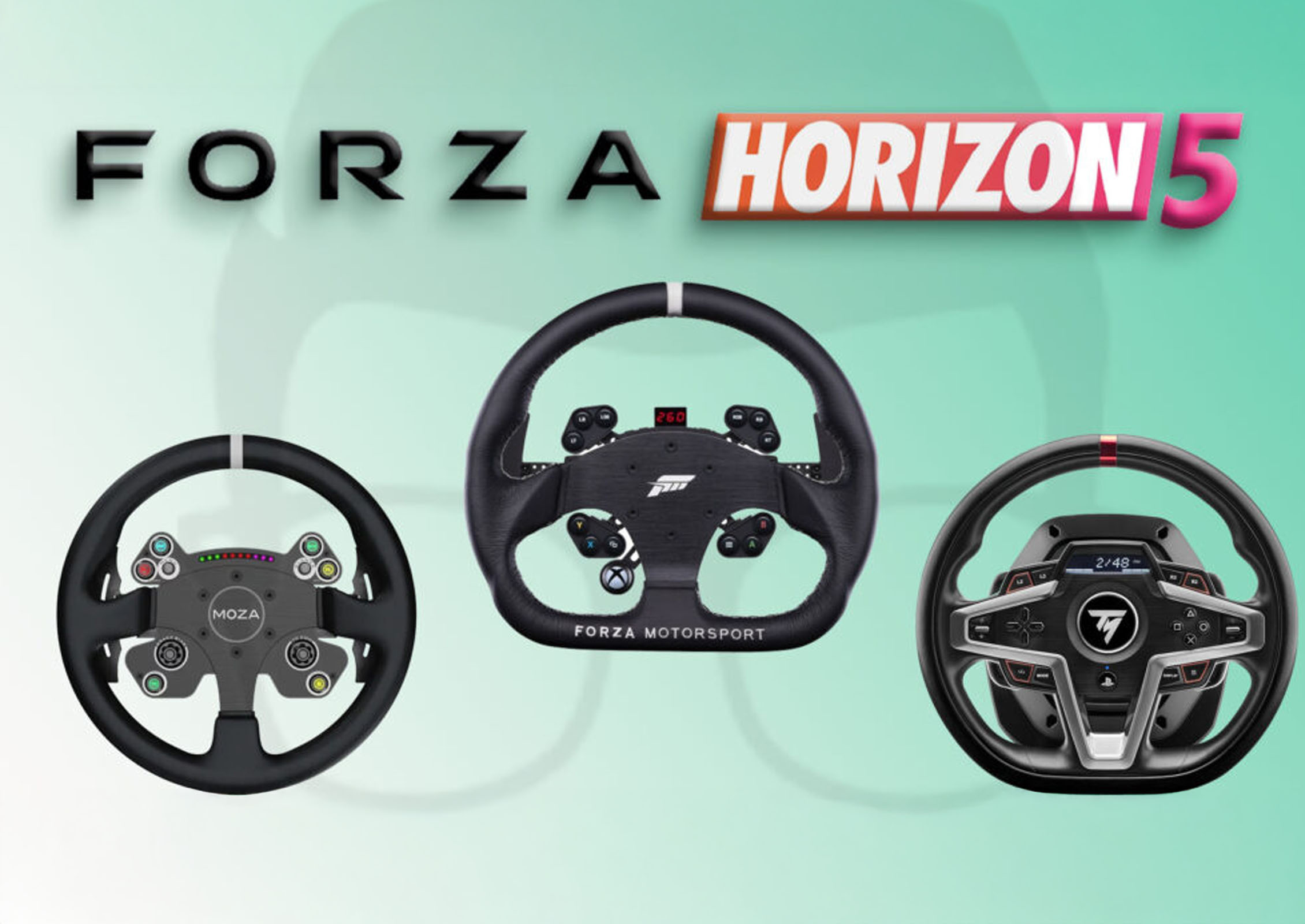 Les meilleurs volants Sim Racing pour jouer à Forza Horizon 5 sur PC et Xbox