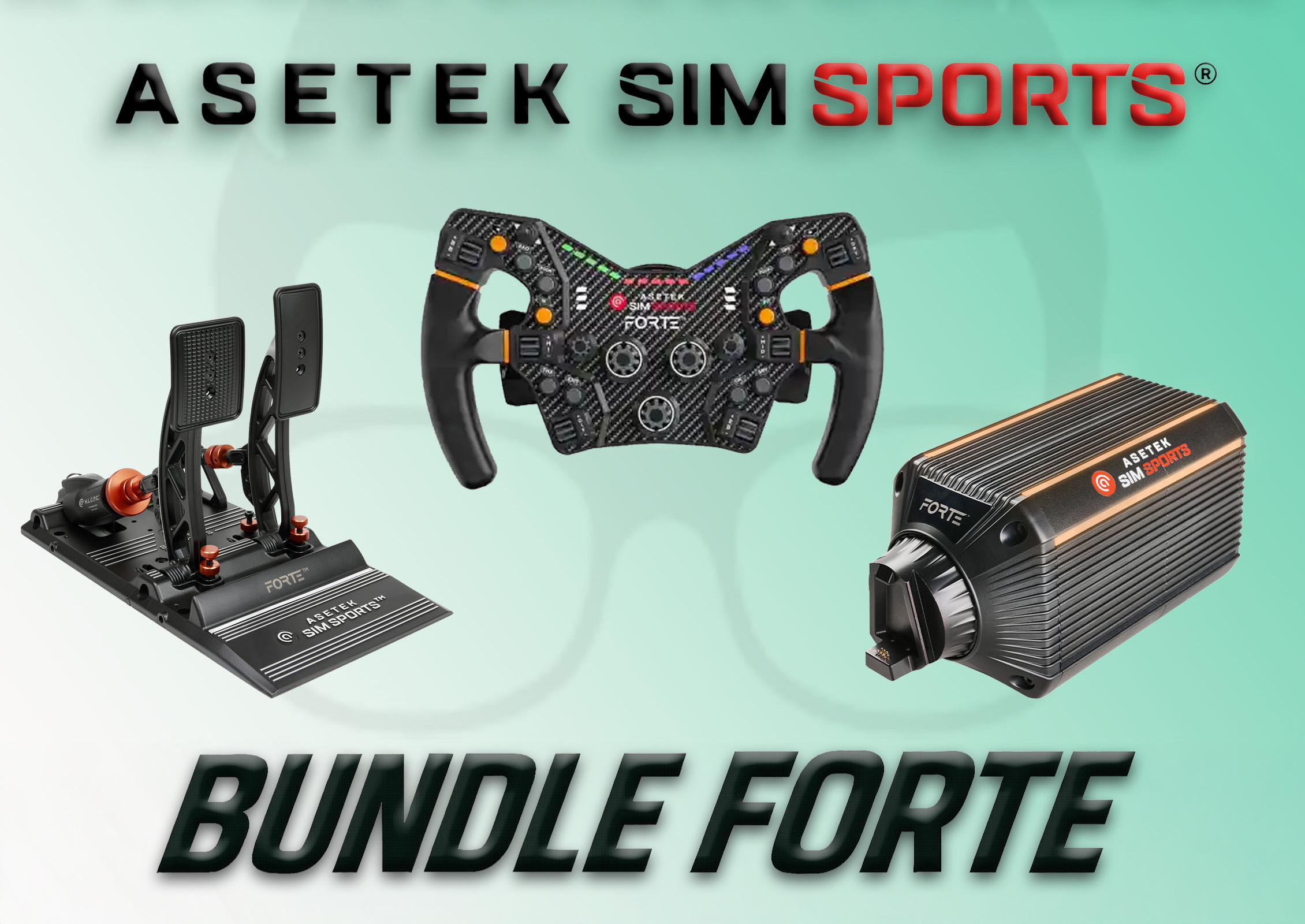 Mon avis sur le bundle Forte de la marque Asetek pour le sim racing