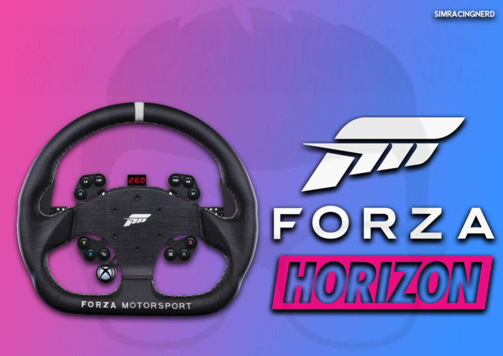 Le meilleur volant pour jouer à forza horizon