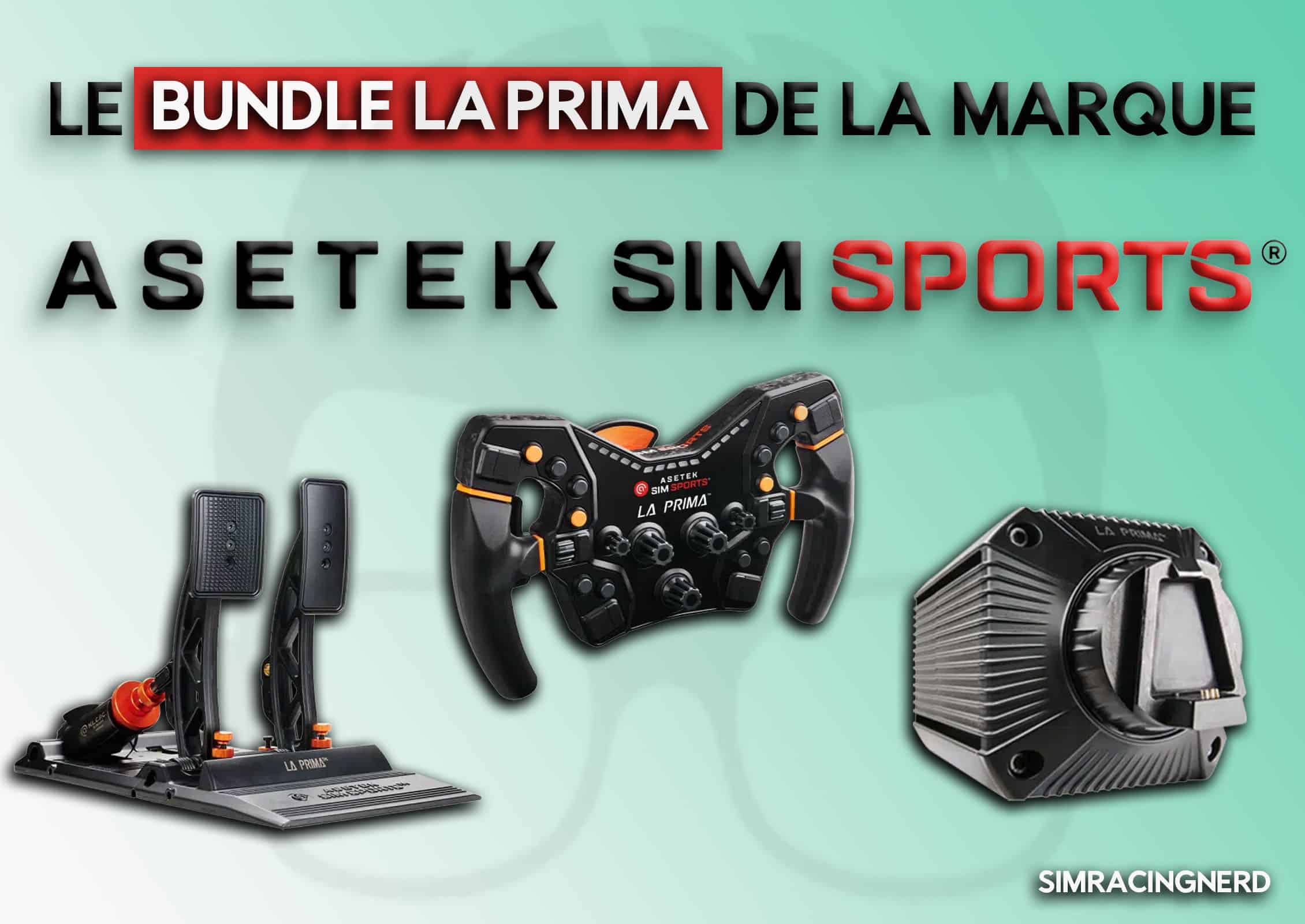 Mon avis sur le Bundle La Prima de la marque Asetek SimSports pour le Sim Racing