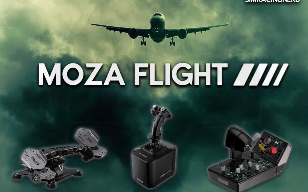 Moza Flight tout savoir sur cette nouvelle gamme de simulation de vol