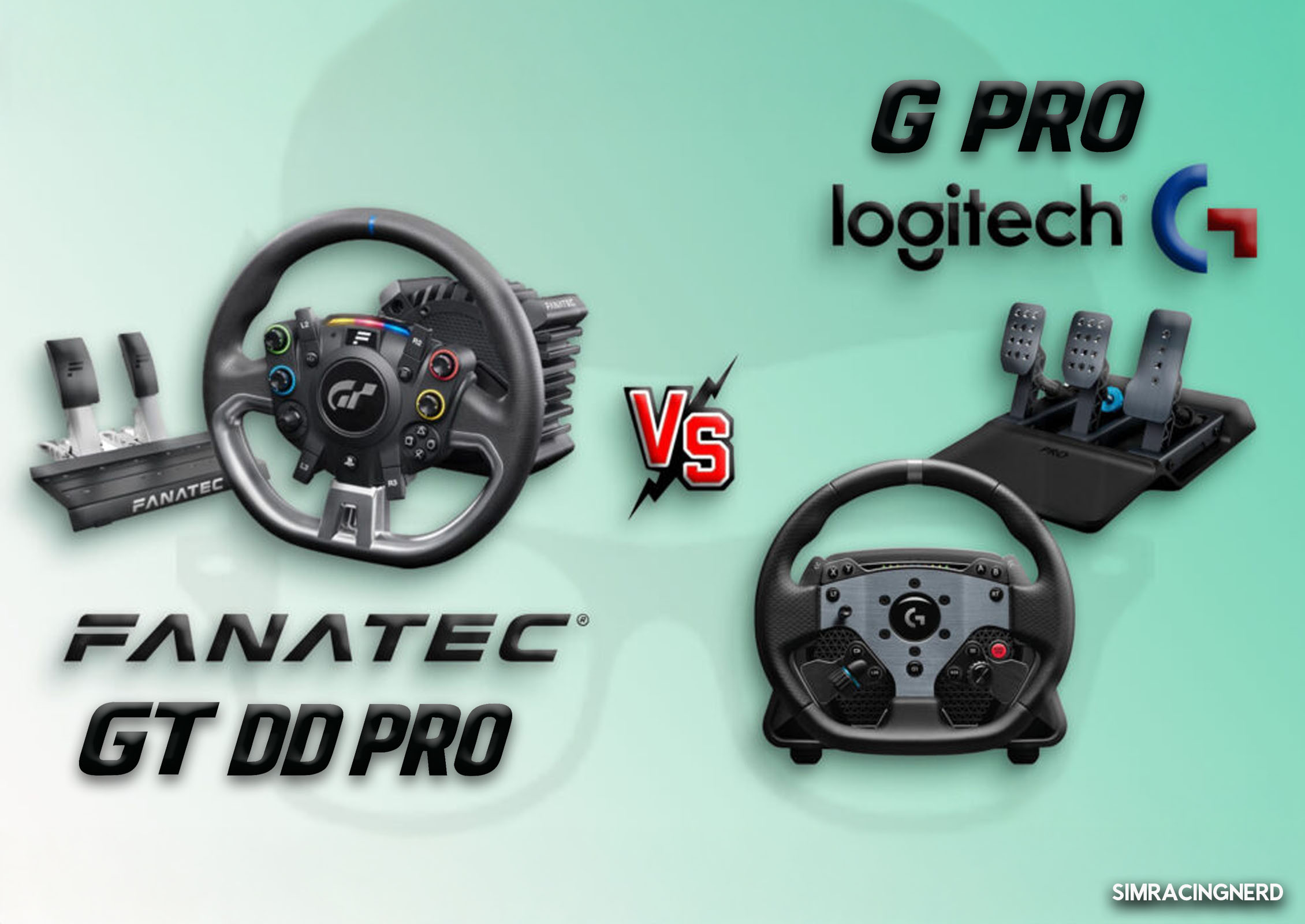 GT DD PRO de Fanatec ou G PRO de Logitech quel bundle choisir