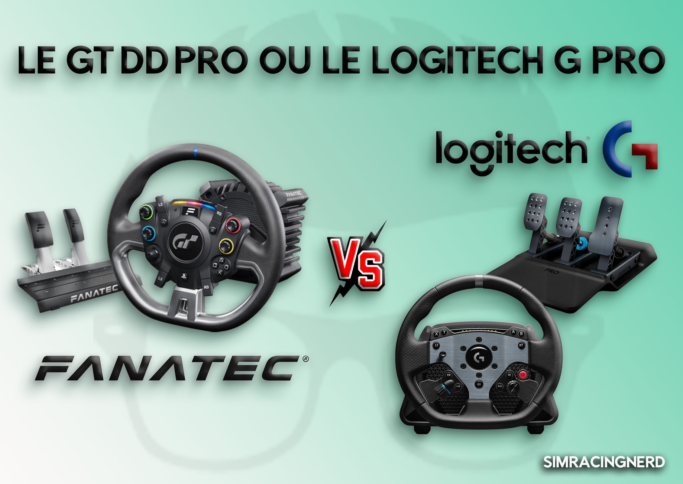 Logitech G Pro VS Fanatec GT DD Pro : quel bundle choisir en 2025 - Sim ...