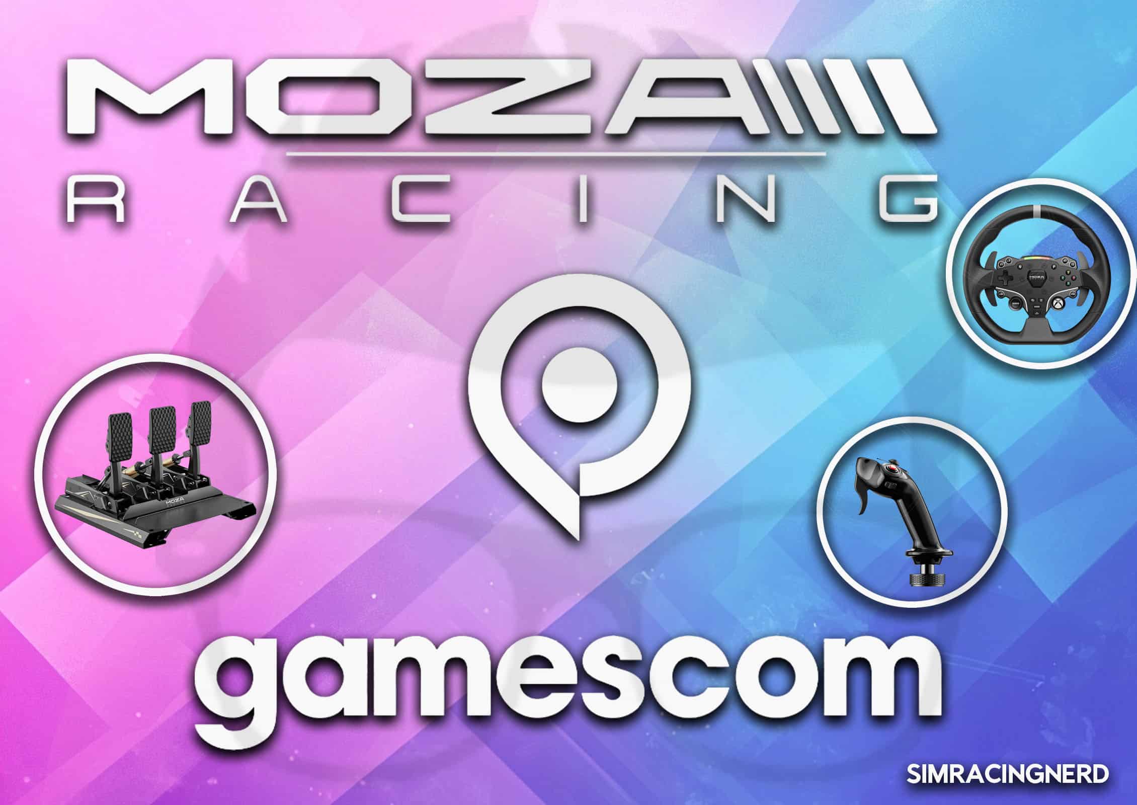 Les nouveautés de Moza Racing à la Gamescom