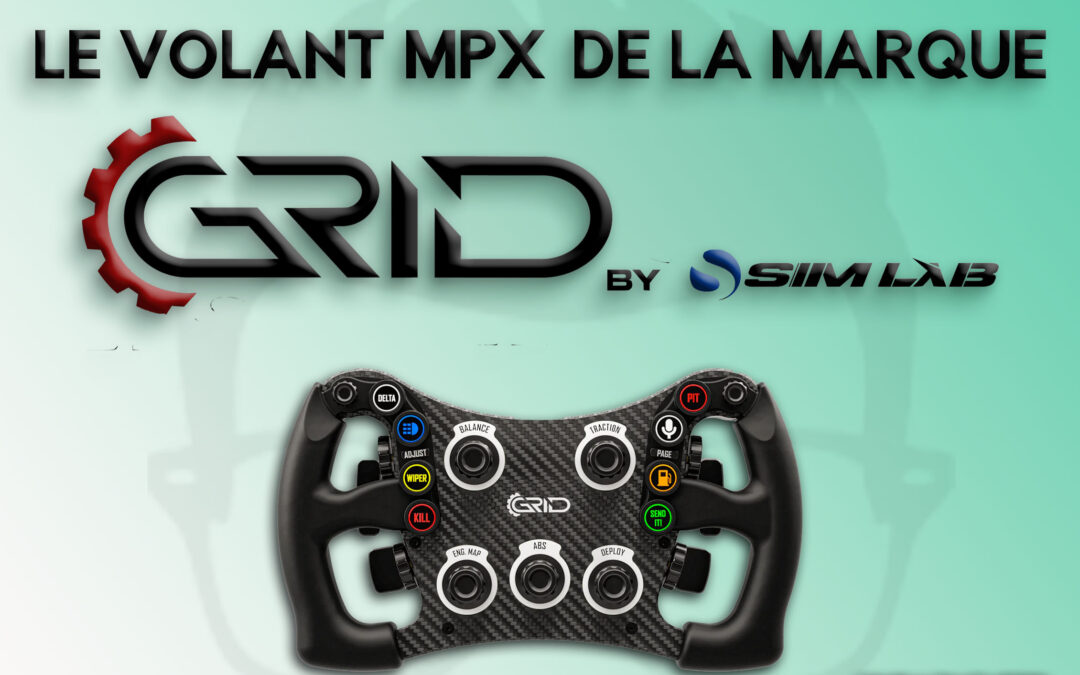 Mon avis sur le volant MPX de la marque GRID pour le sim racing