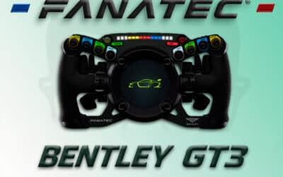 Le Nouveau Volant Bentley GT3 de Fanatec maintenant disponible