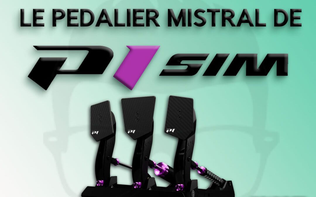 Mon avis sur Le pédalier P1Sim Mistral pour le sim racing