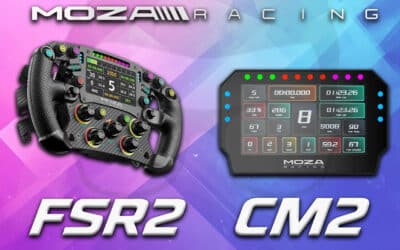 Moza Racing lance le volant FSR2 et le dashboard CM2