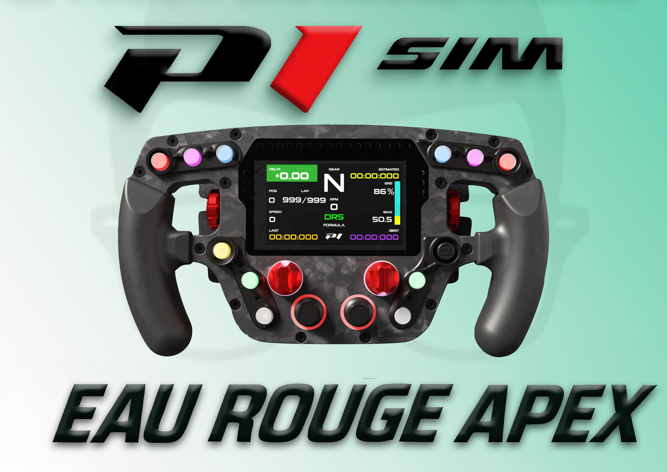 Mon avis sur le volant prémium Eau Rouge Apex de P1Sim pour le sim racing
