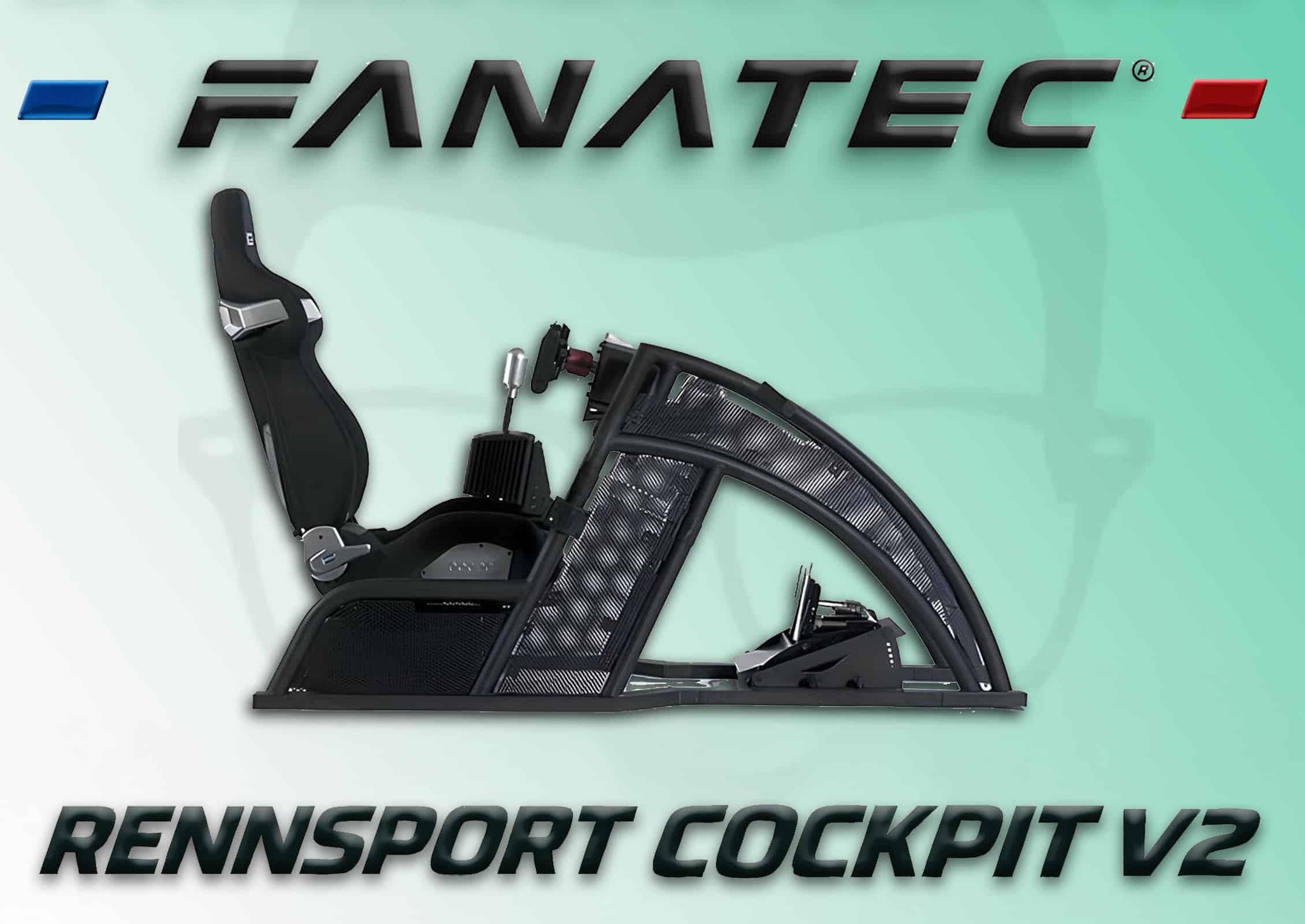 Le châssis rennsport V2 de Fanatec pour le sim racing