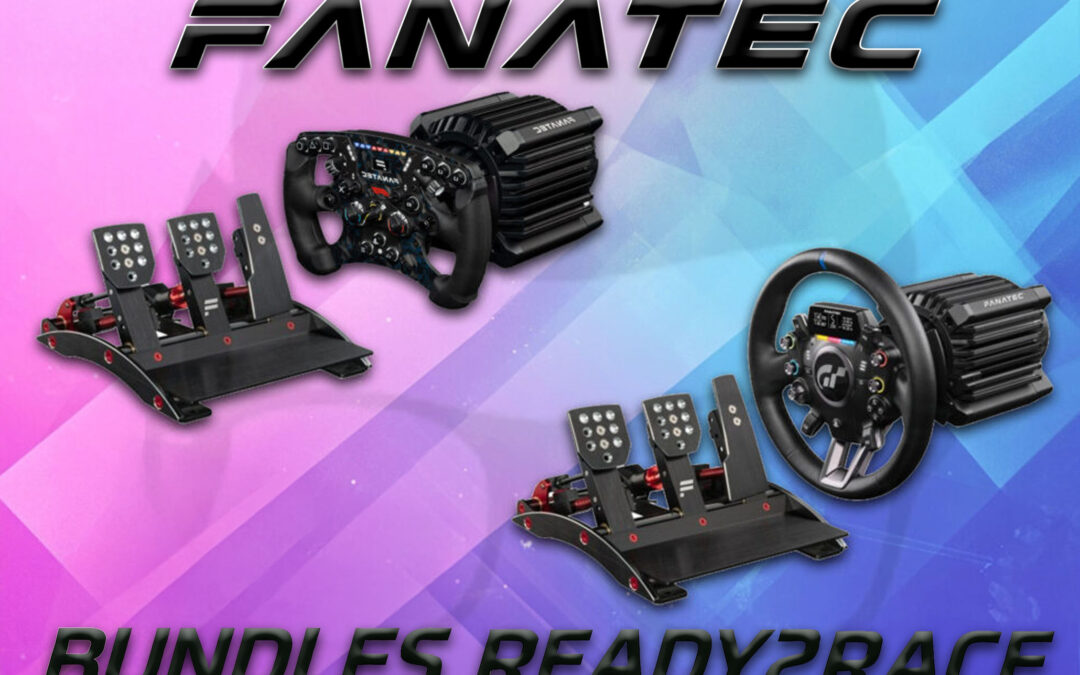 Fanatec Promo - Deux Nouveaux Bundles + Pédalier V3 à Prix Réduit