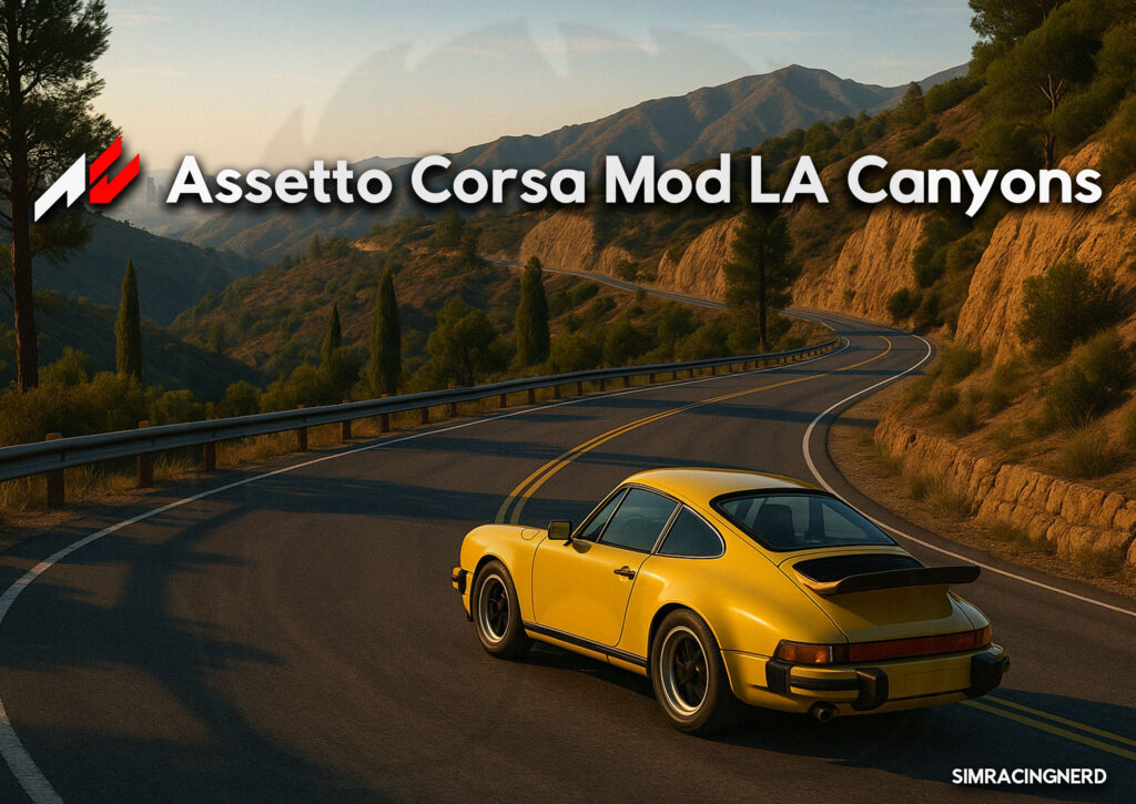Assetto corsa Mod LA Canyons