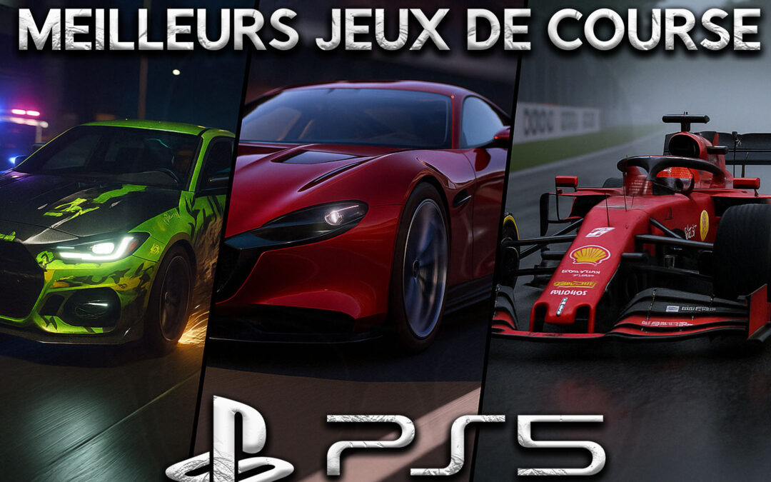 Les meilleurs jeux de course sim racing sur PS5