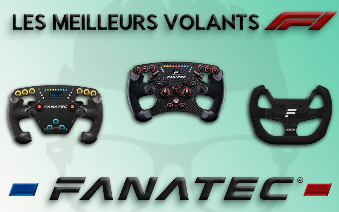 Les meilleurs volants F1 de Fanatec pour le sim racing