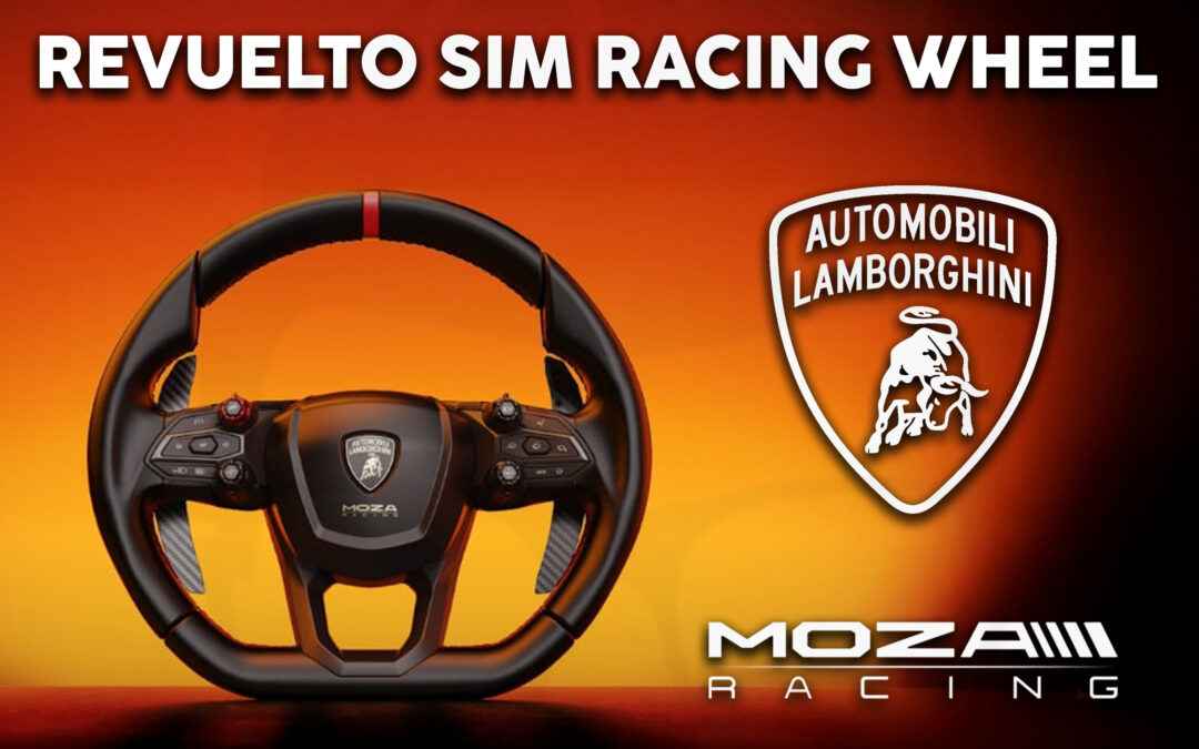 Nouveau volant moza revuelto pour le sim racing