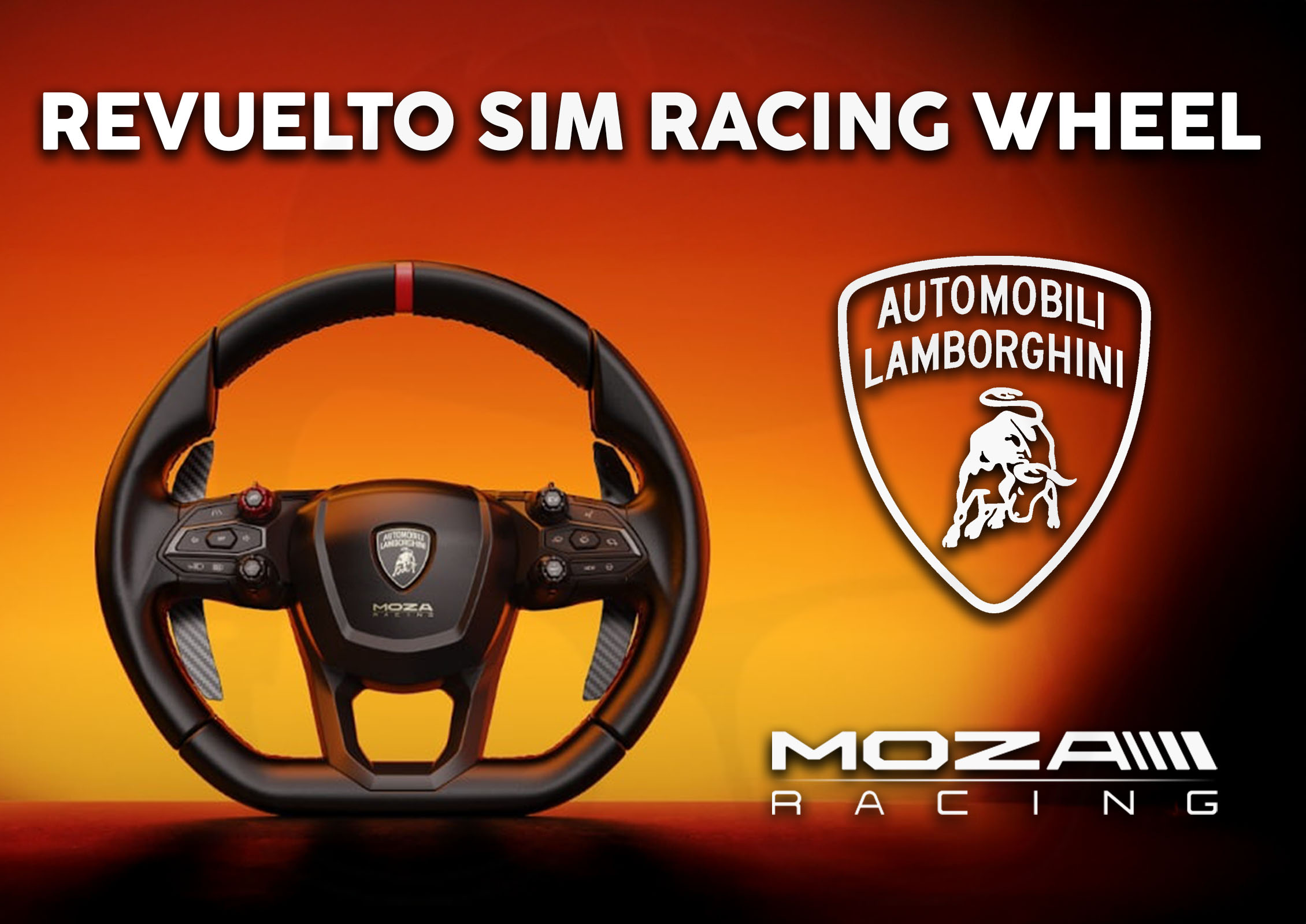 Nouveau volant moza revuelto pour le sim racing
