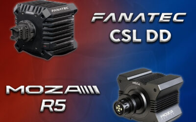 Moza R5 ou Fanatec CSL DD: quelle base choisir en 2025