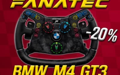 Promo Fanatec BMW M4 GT3 : -300€ Maintenant ! (Offre Limitée)
