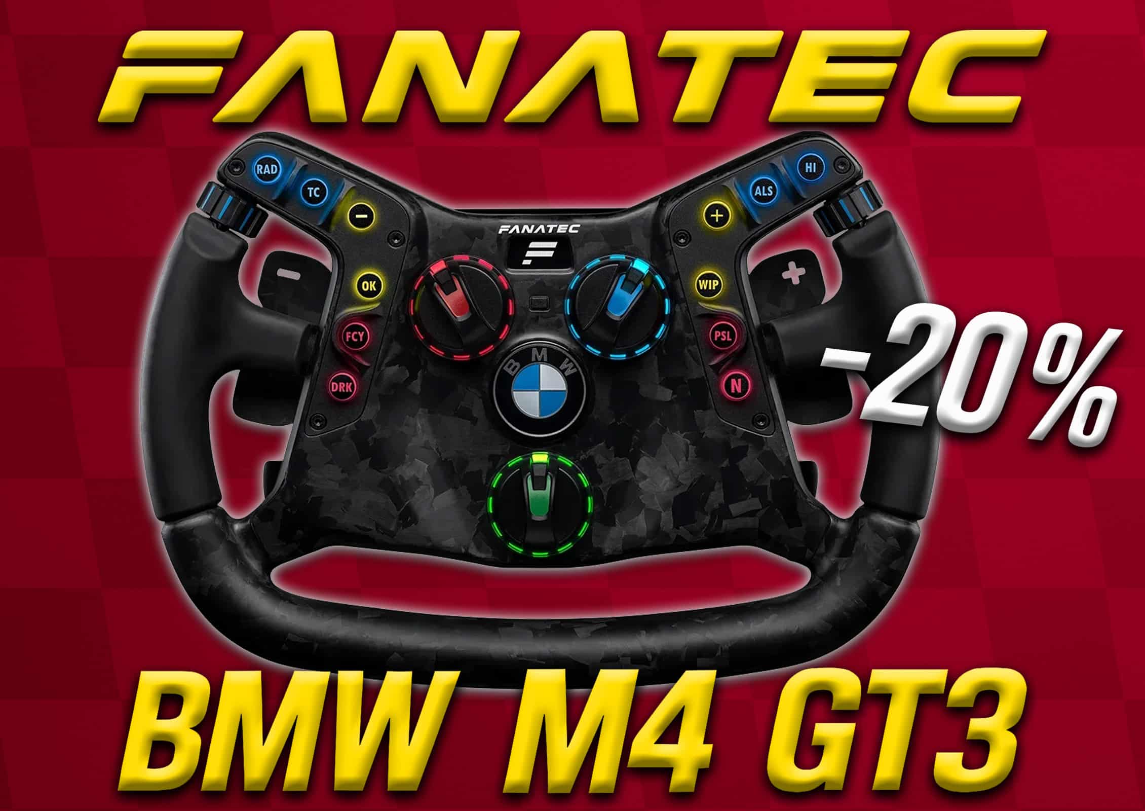 Fanatec BMW M4 GT3 promotion