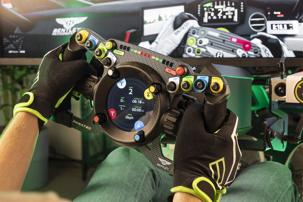 Fanatec Bentley GT3 promo