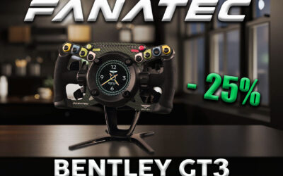 Promo Fanatec Bentley GT3 : Volant et Bundles à -25% ( Offre Limitée)