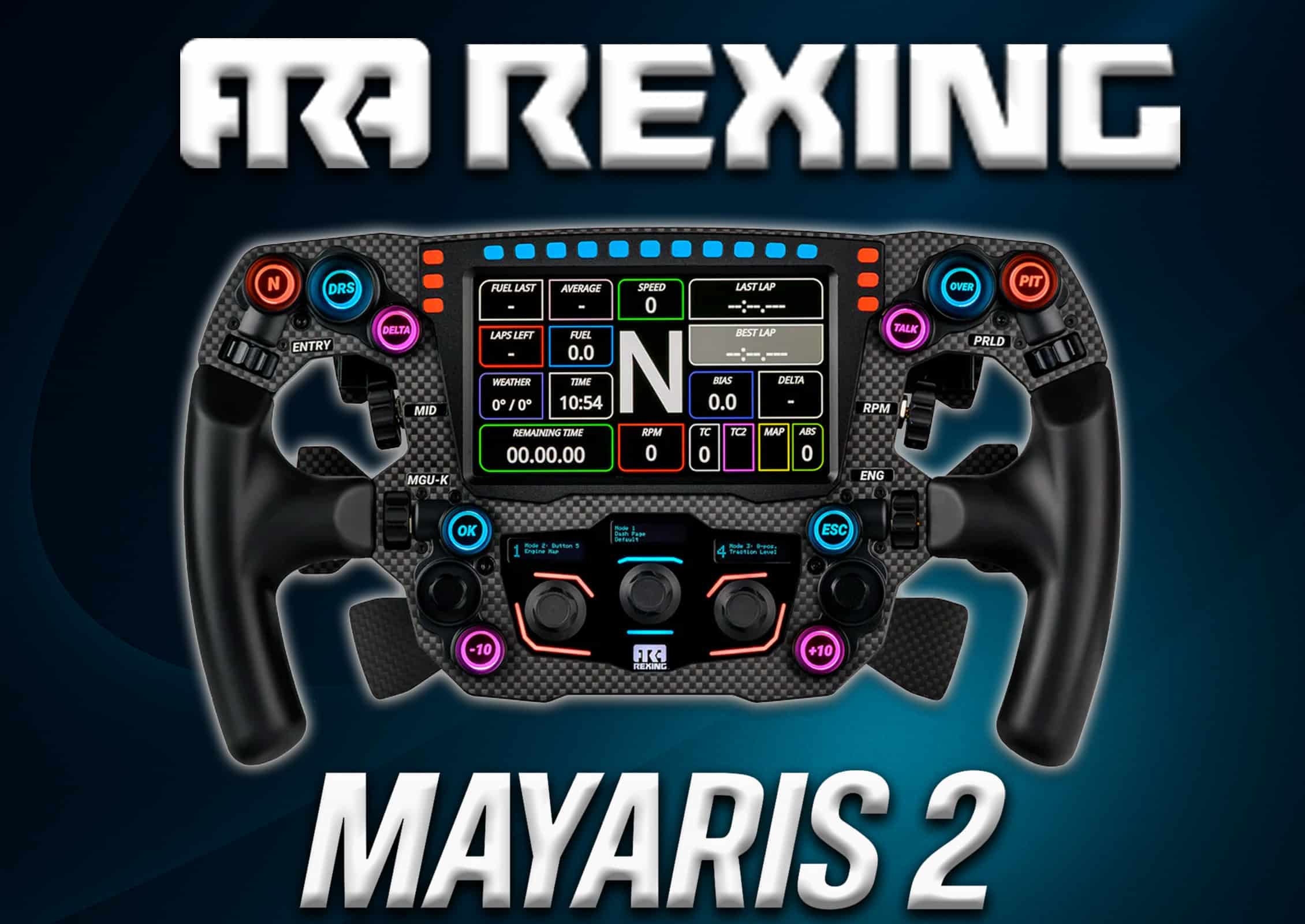 Volant Rexing Mayaris 2 sim Racing
