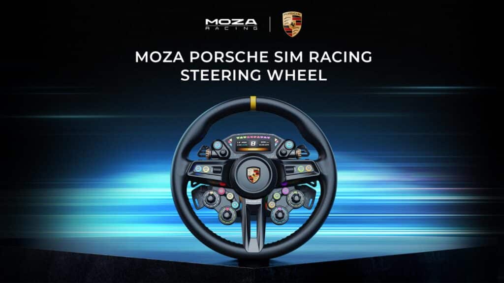 moza porsche new wheel
