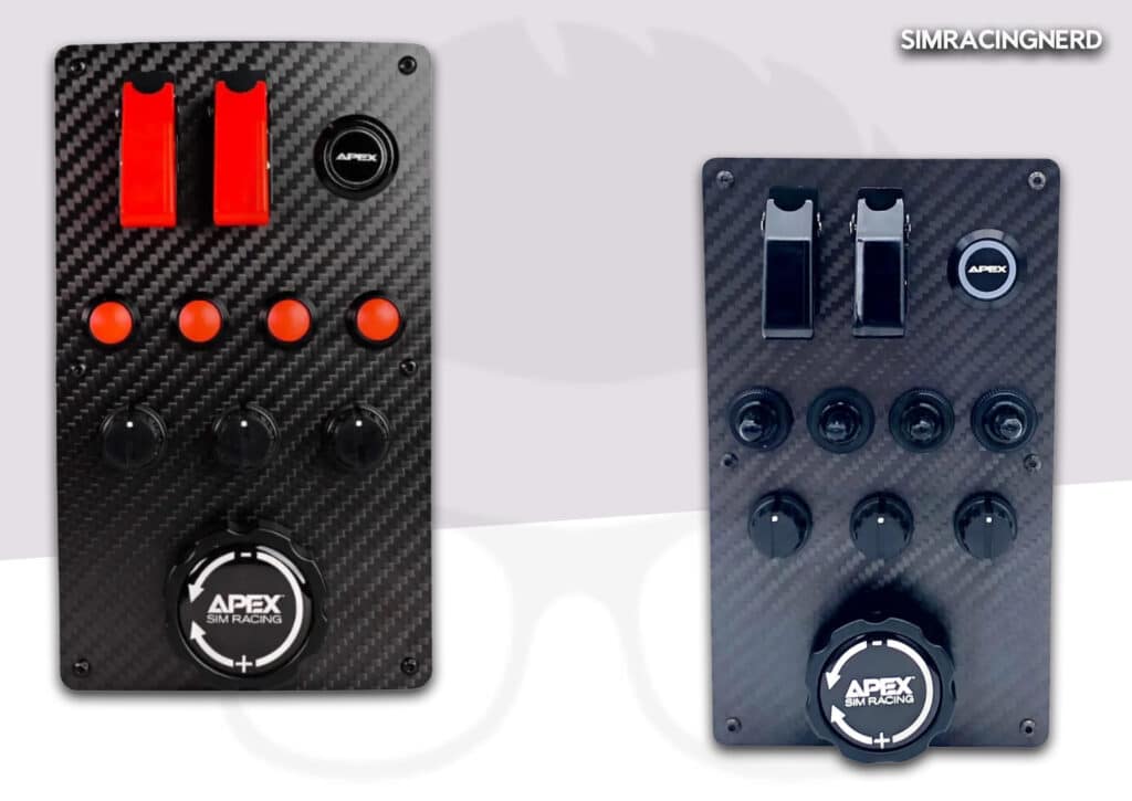 Apex Sim Racing Vertical Button Box V1:V2 Sim Racing