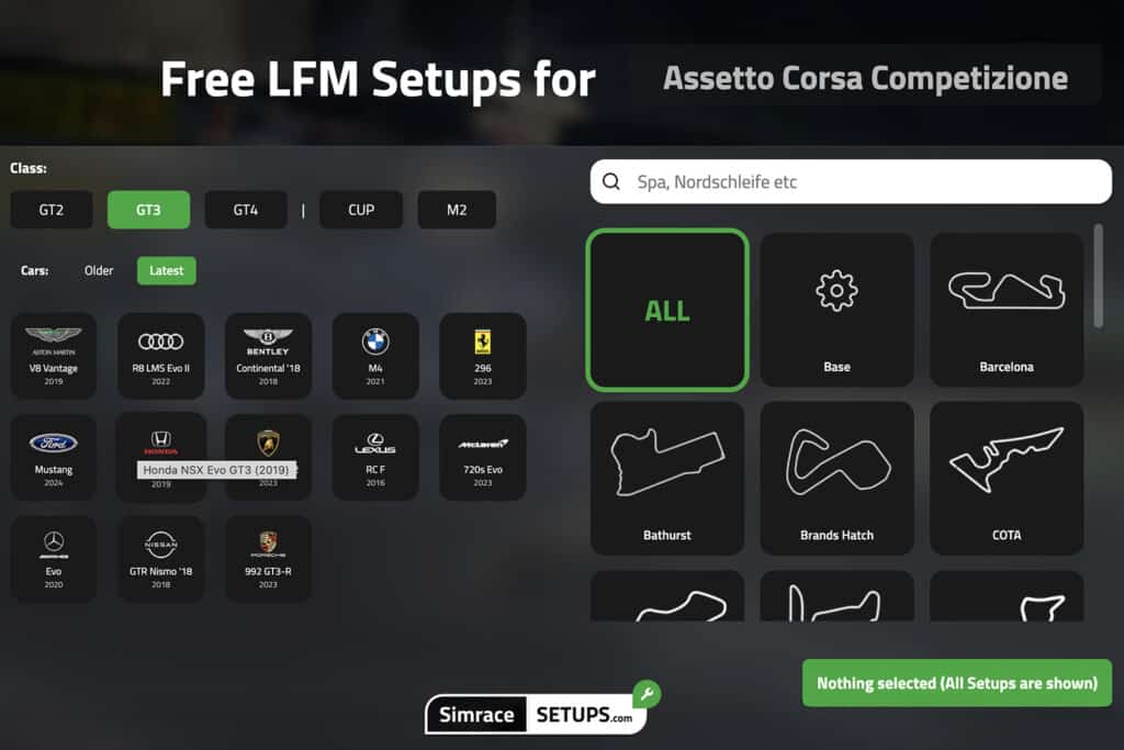 Assetto corsa setup accsetups
