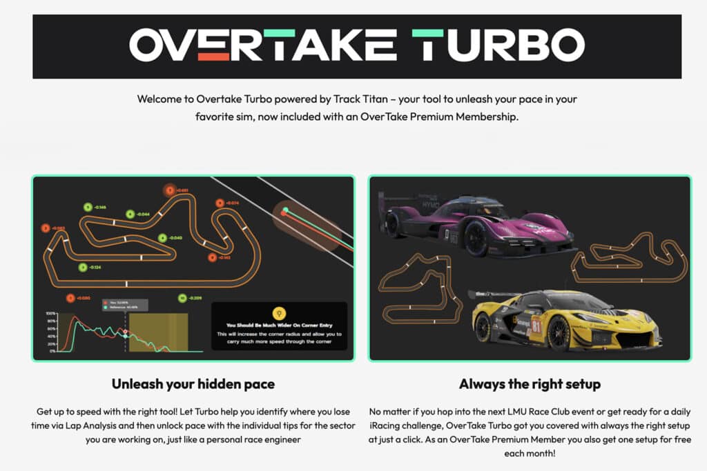 Assetto corsa setup overtake