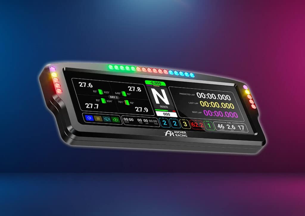 Ascher Racing AR8 sim racing