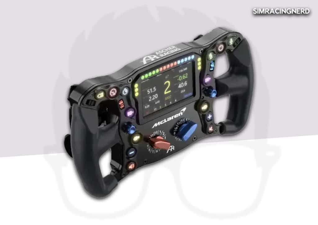 Ascher Racing McLaren Artura Ultimate volant sim racing