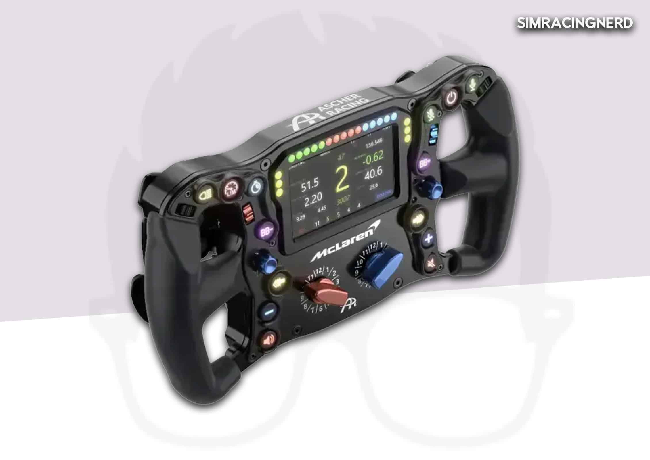 Ascher Racing McLaren Artura Ultimate volant sim racing