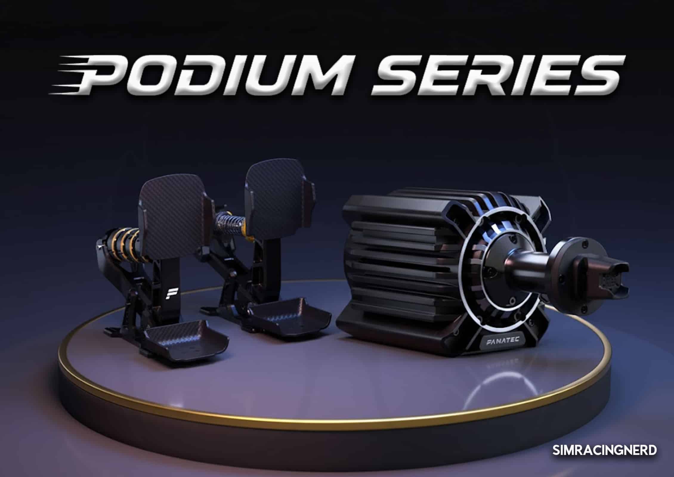 Fanatec dévoile sa nouvelle gamme podium series sim racing