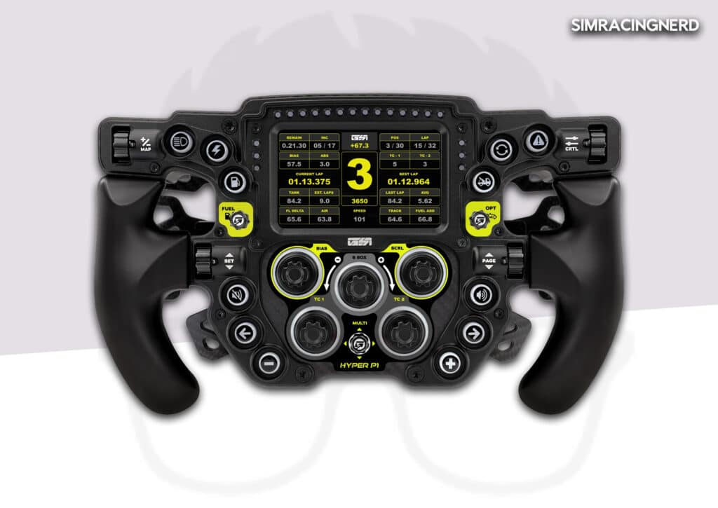 GSI Hyper P1 volant sim racing