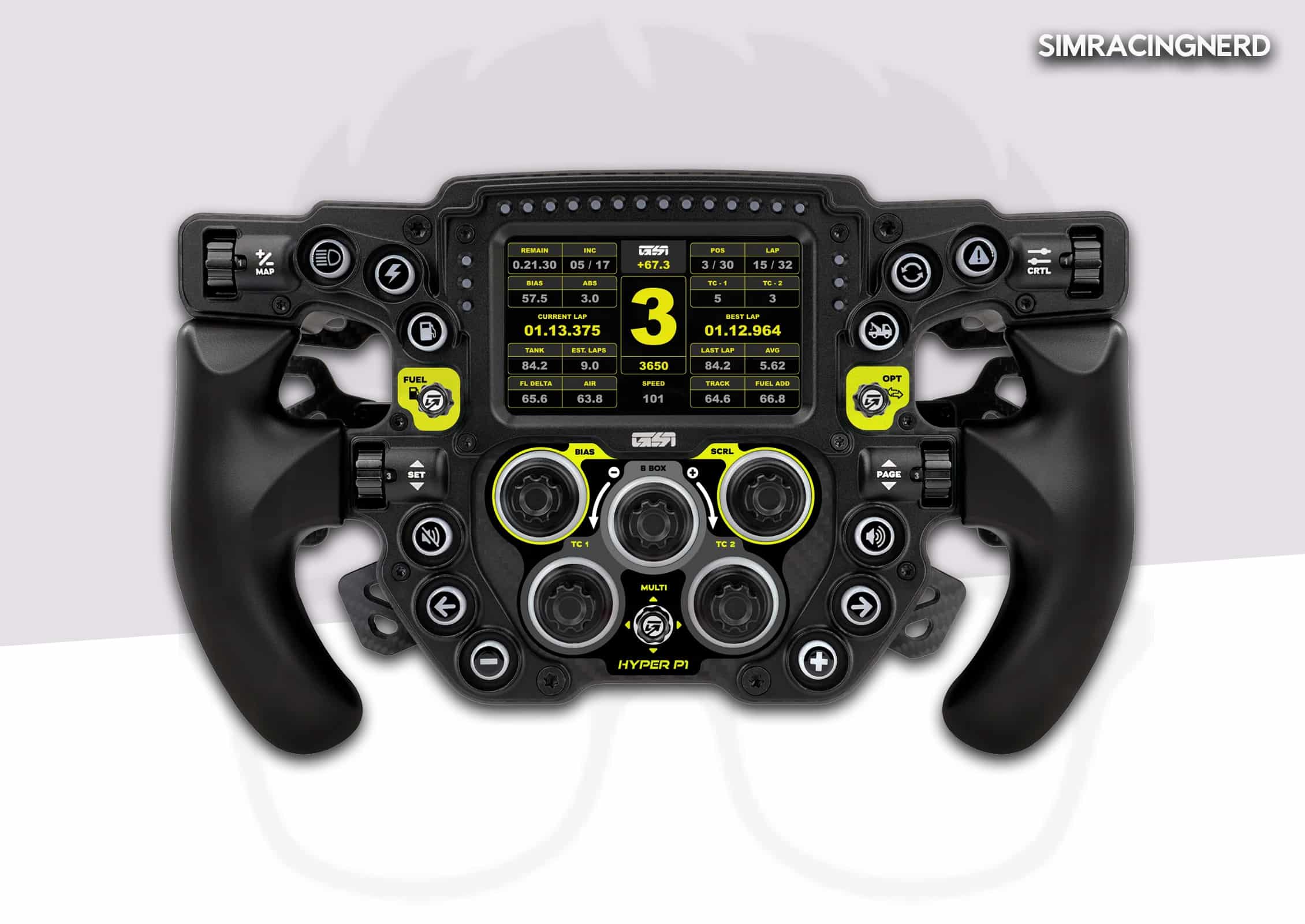 GSI Hyper P1 volant sim racing