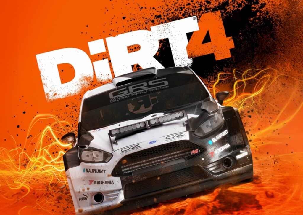 Jeu de rallye Dirt 4 sim racing