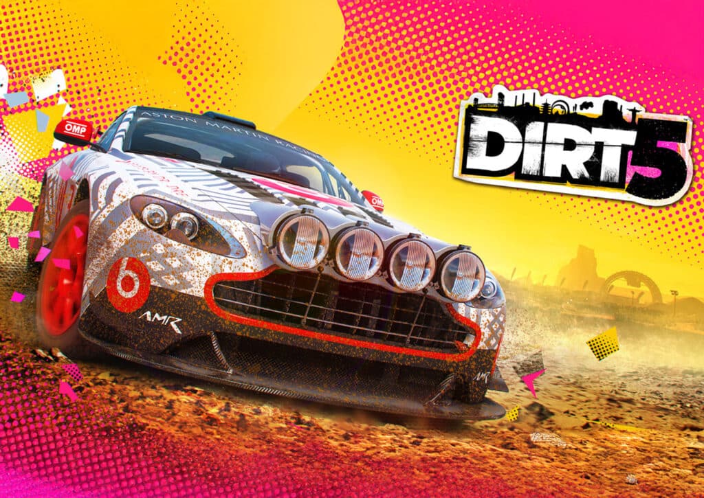 Jeu de rallye Dirt 5 sim racing