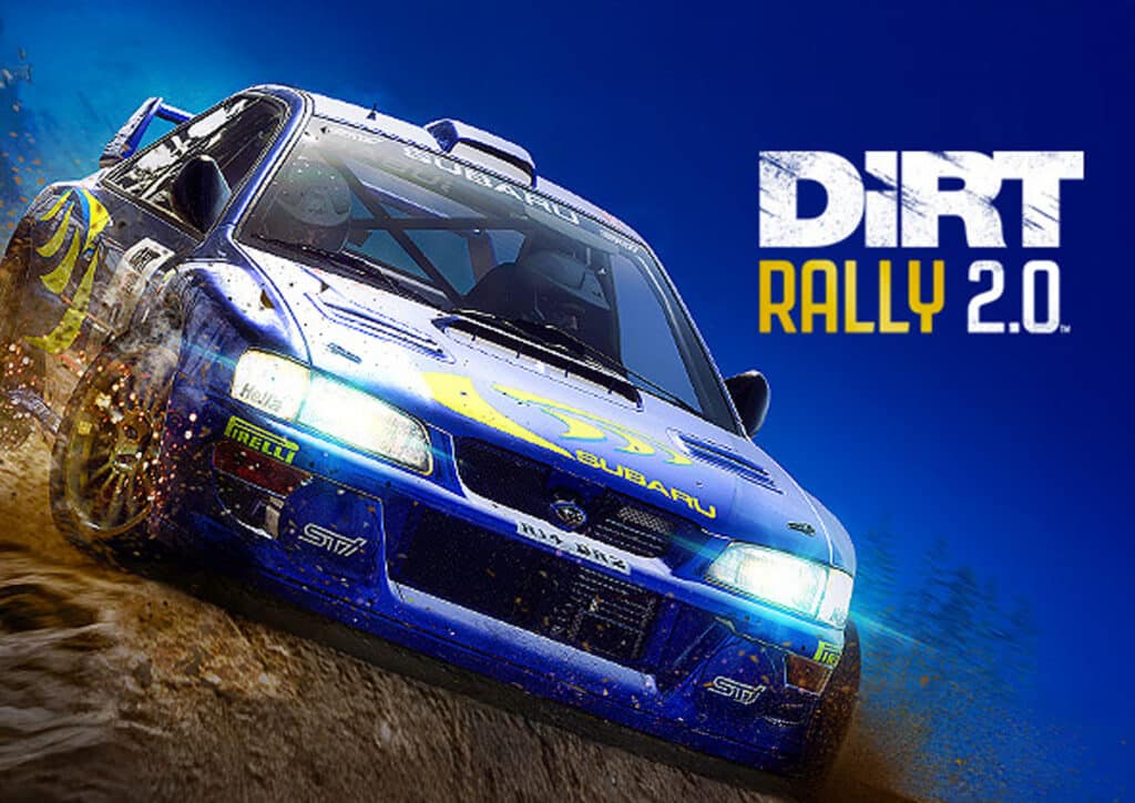 Jeu de rallye Dirt Rally 2.0 sim racing