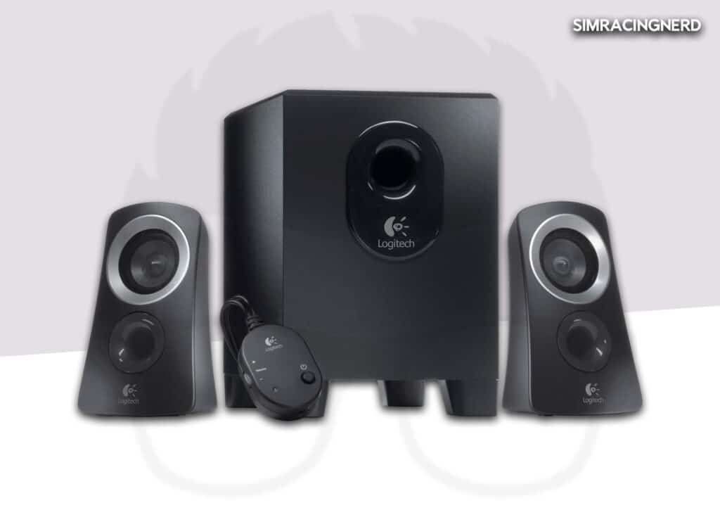Logitech Z313 2.1 Haut parleur sim racing