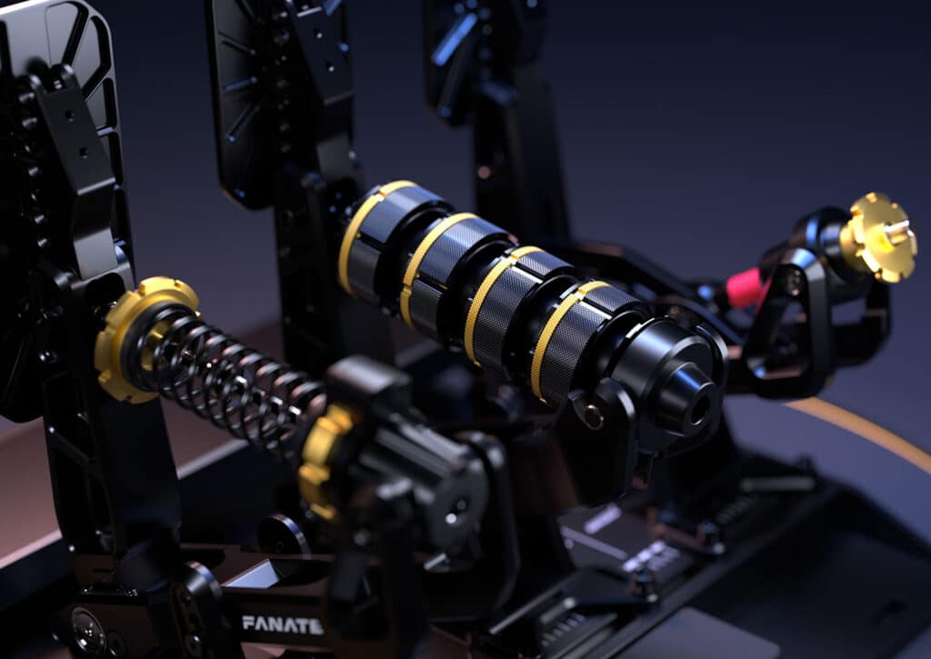 Nouveau pédalier podium fanatec sim racing